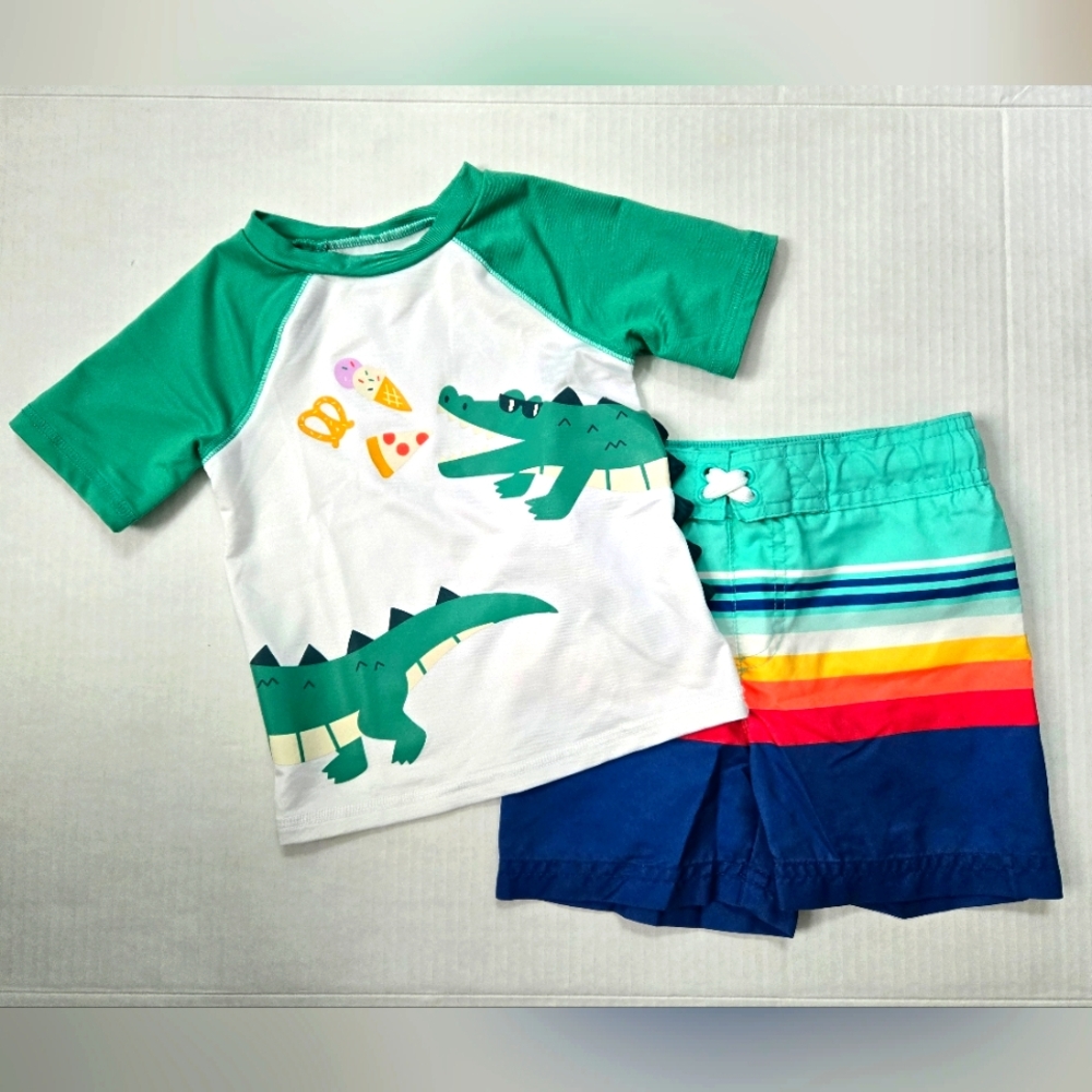 Cat & Jack Toddler Swimwear Set - 18 Months